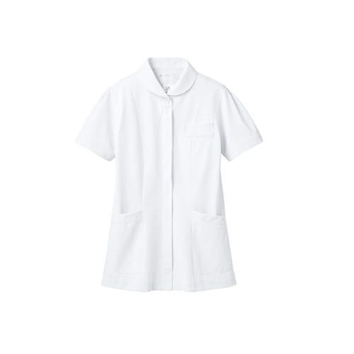 ナースジャケット 半袖 白 サイズ/3L