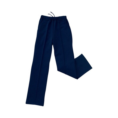 ストレートパンツ ネイビー 3L