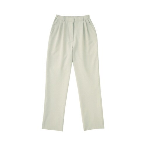 レディスツータックパンツ グレー L