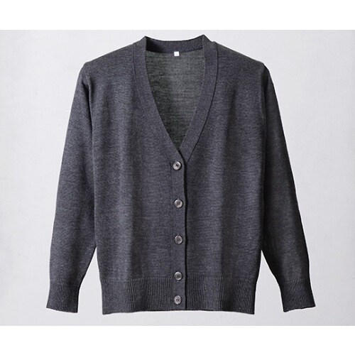 7ゲージカーディガン グレー LL