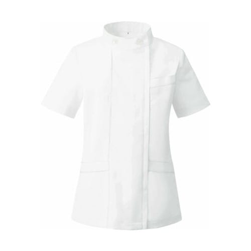 レディスジャケット半袖 白 7号