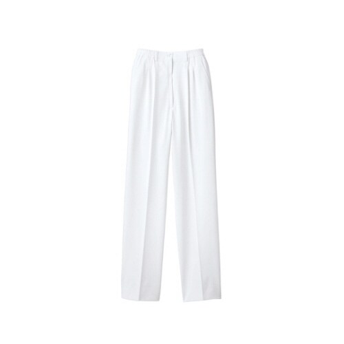 ナースパンツ白ニットウエスト70から78