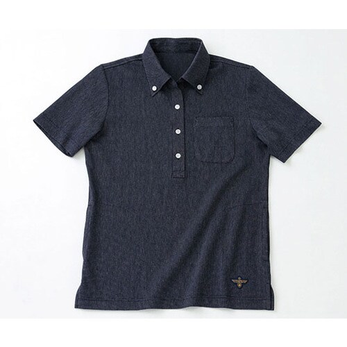 オーバーシャツ ネイビー L