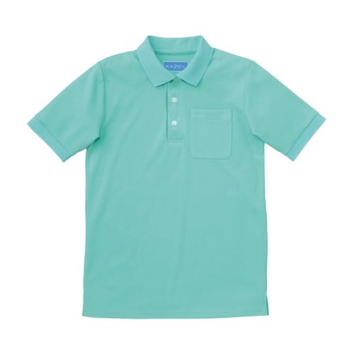 ポロシャツ半袖 ミントグリーン LL
