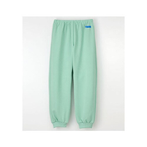 ニットパンツ グリーン L