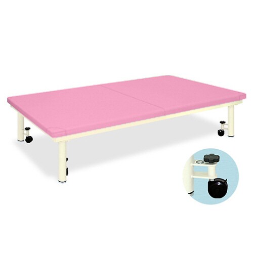 移動用キャスター付プラットホーム ピンク