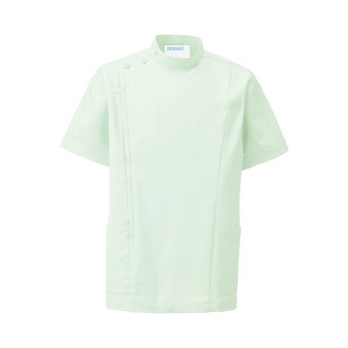 メンズジャケット半袖 ミントグリーン 3L