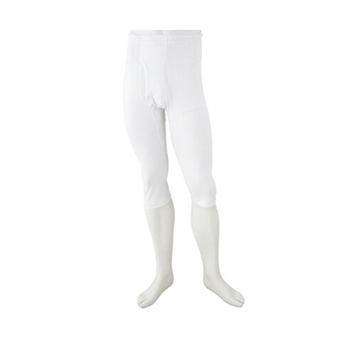 紳士ロングパンツ(2枚組) ホワイト LL