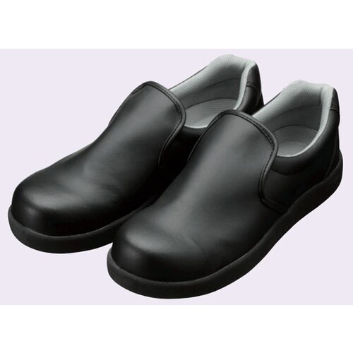 コックシューズ 黒 22.5cm