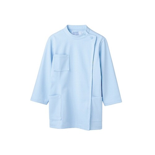 ケーシー レディス 8分袖 サックス