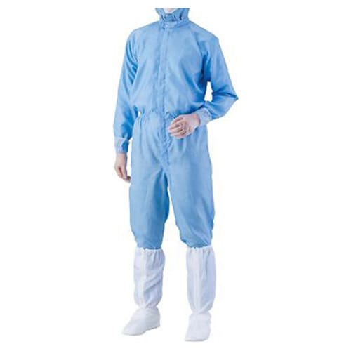 異物混入対策ツナギ服