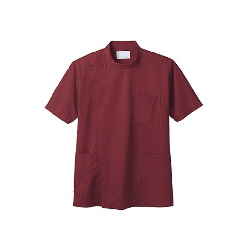 ジャケット メンズ 半袖 ワイン