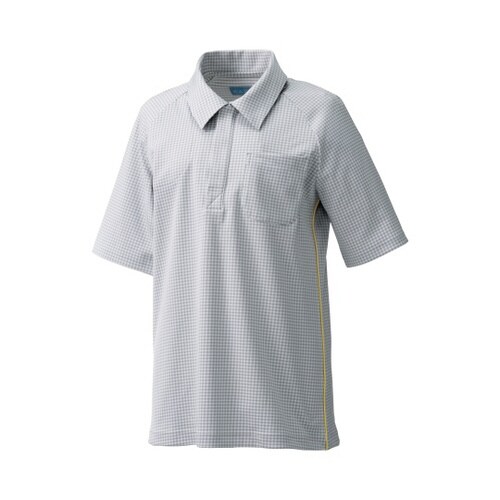 ニットシャツ グレー M