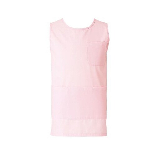 ショートエプロン ピンク S