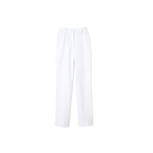 ナースパンツ 白ニットウエスト62から68