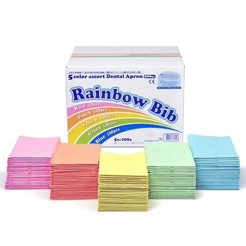 レインボービブエプロン