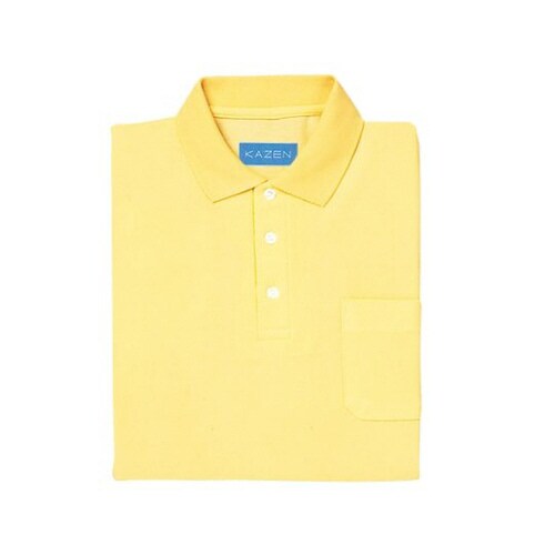 ポロシャツ半袖 イエロー 3L