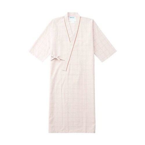 患者衣ガウン式 ベージュ LL