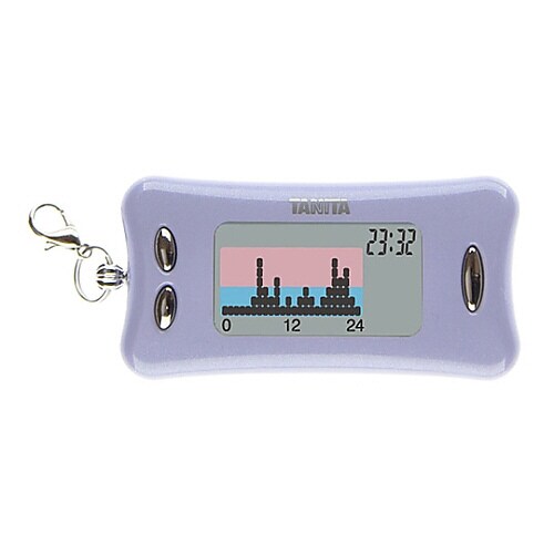 活動量計 カロリズム ライラック×ホワイト