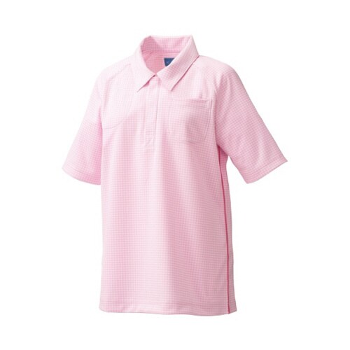 ニットシャツ ピンク 4L