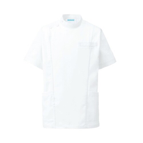 メンズジャケット半袖 白 L