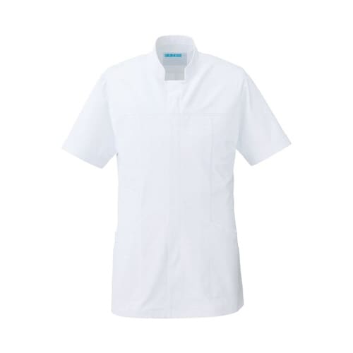 メンズジャケット半袖 白 M