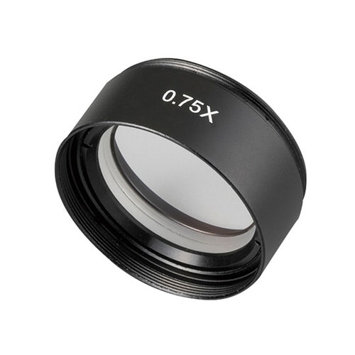 実体顕微鏡用オプションレンズ 0.75×