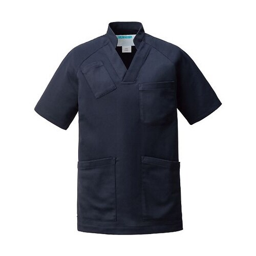 多機能スクラブ男女兼用 ダークネイビー 3L