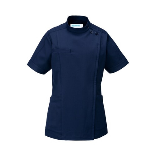 レディスジャケット半袖 ネイビー S