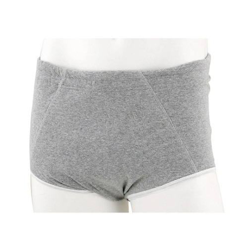 紳士ブリーフ 杢グレー LL