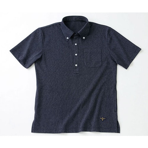 オーバーシャツ ネイビー S