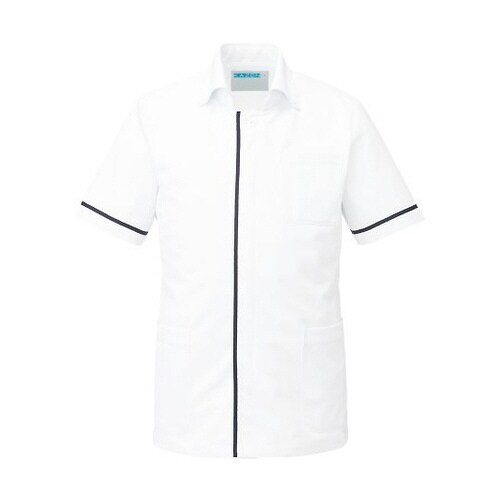 メンズジャケット半袖 ネイビー 3L