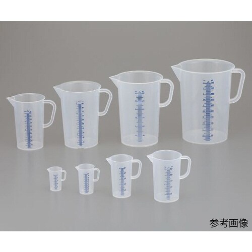 トールメジャーカップ(青目盛付き) 500mL