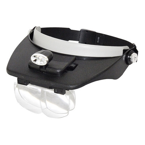 ヘッドルーペLEDライト付