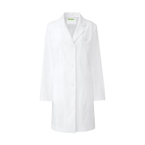 レディス診察衣Sハーフ丈 白 3L