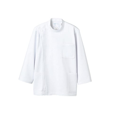 ケーシー メンズ 8分袖 白