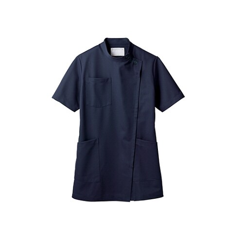 ジャケット レディス 半袖 ネイビー