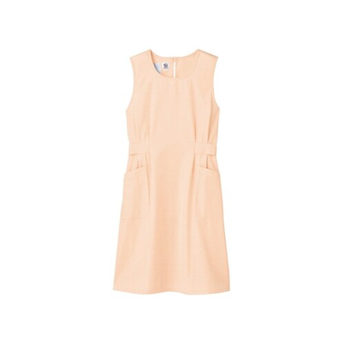 予防衣レディス ノースリーブシェルピンク