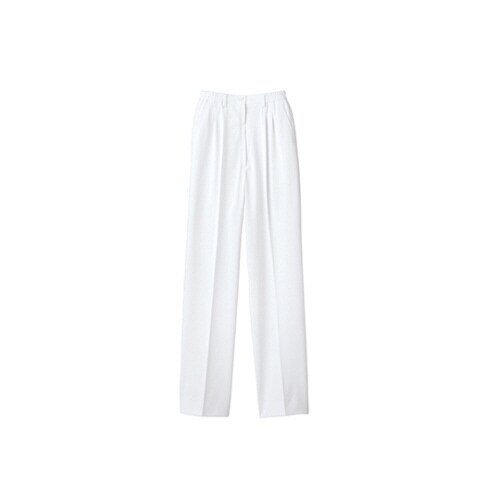 ナースパンツ 白ニットウエスト58から66