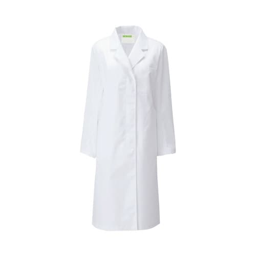 レディス診察衣S型 長袖 白 S