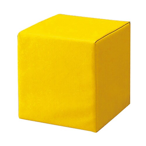 ソフトクッション 四角 黄