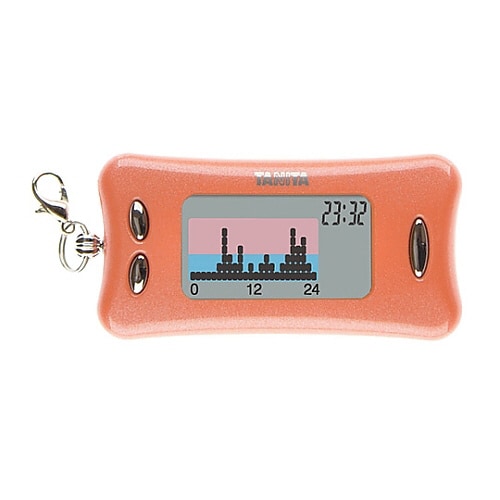 活動量計 カロリズム オレンジ×ヴァニラピンク