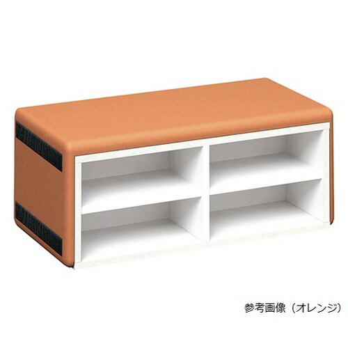 スクエアD450シューズベンチ 薄黄
