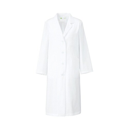 レディス診察衣S型 長袖 白 L