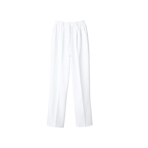 ナースパンツ白ニットウエスト70から78