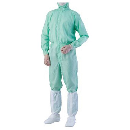 異物混入対策ツナギ服