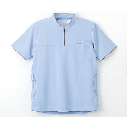 ニットシャツ ブルー BL