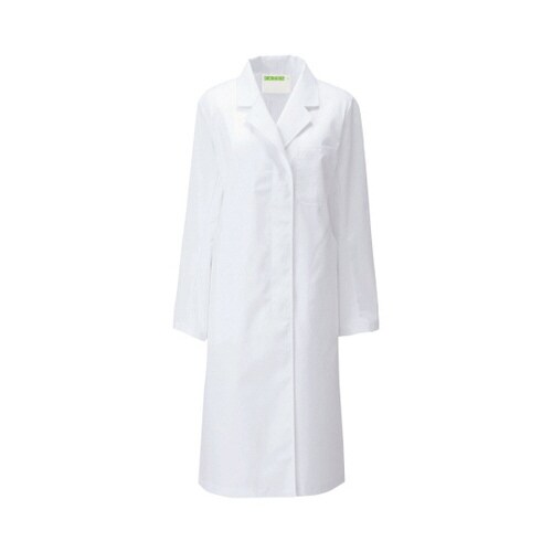 レディス診察衣S型 長袖 白 LL