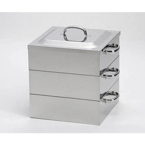 業務用角型蒸し器2段42cm