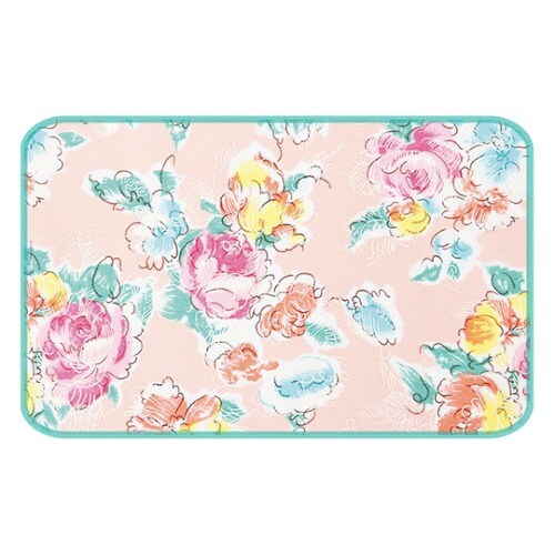 食事用エプロン ピンク 丈100cm